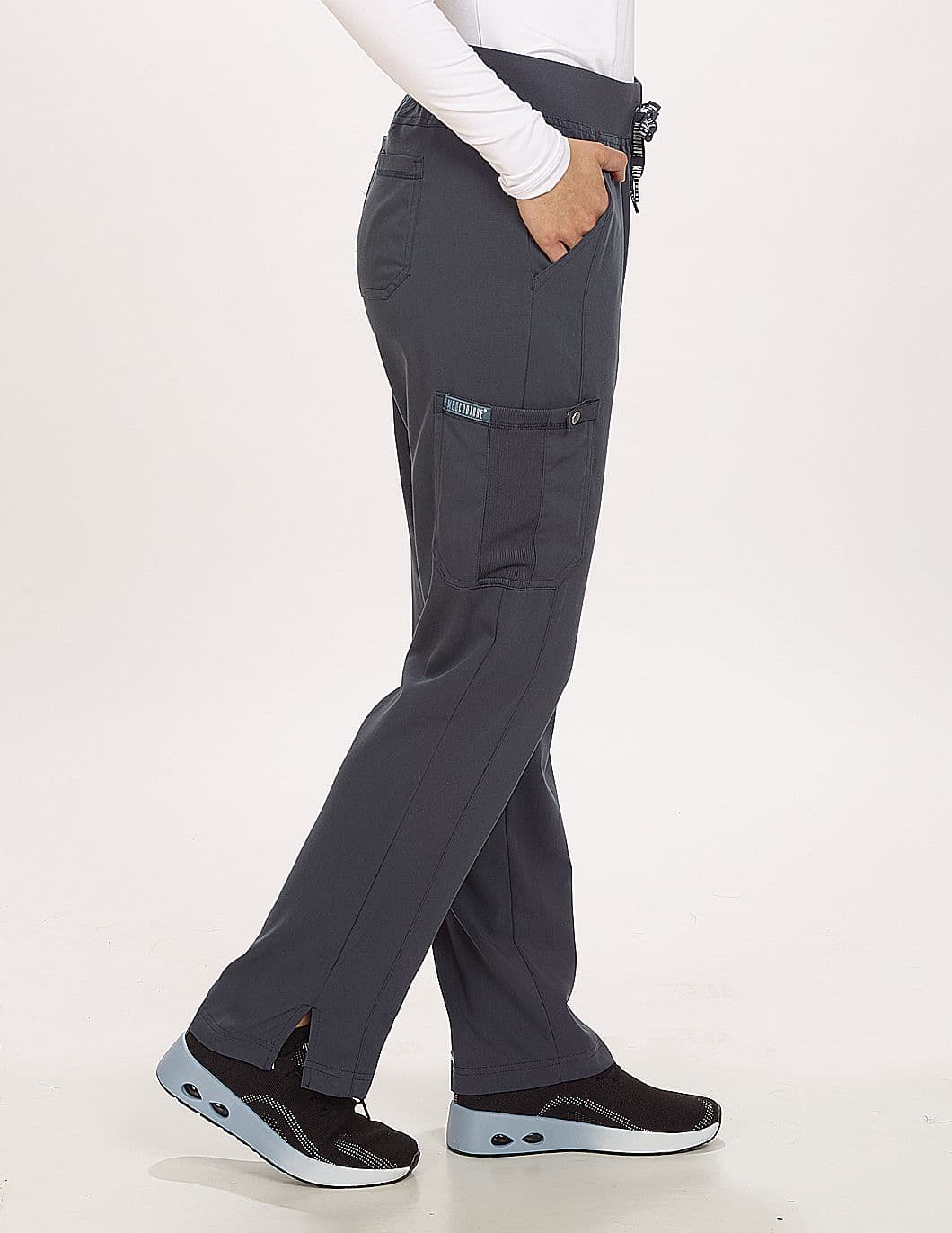 Med-Couture-Insight-Womens-Yoga-Waist-Scrub-Pant-Side