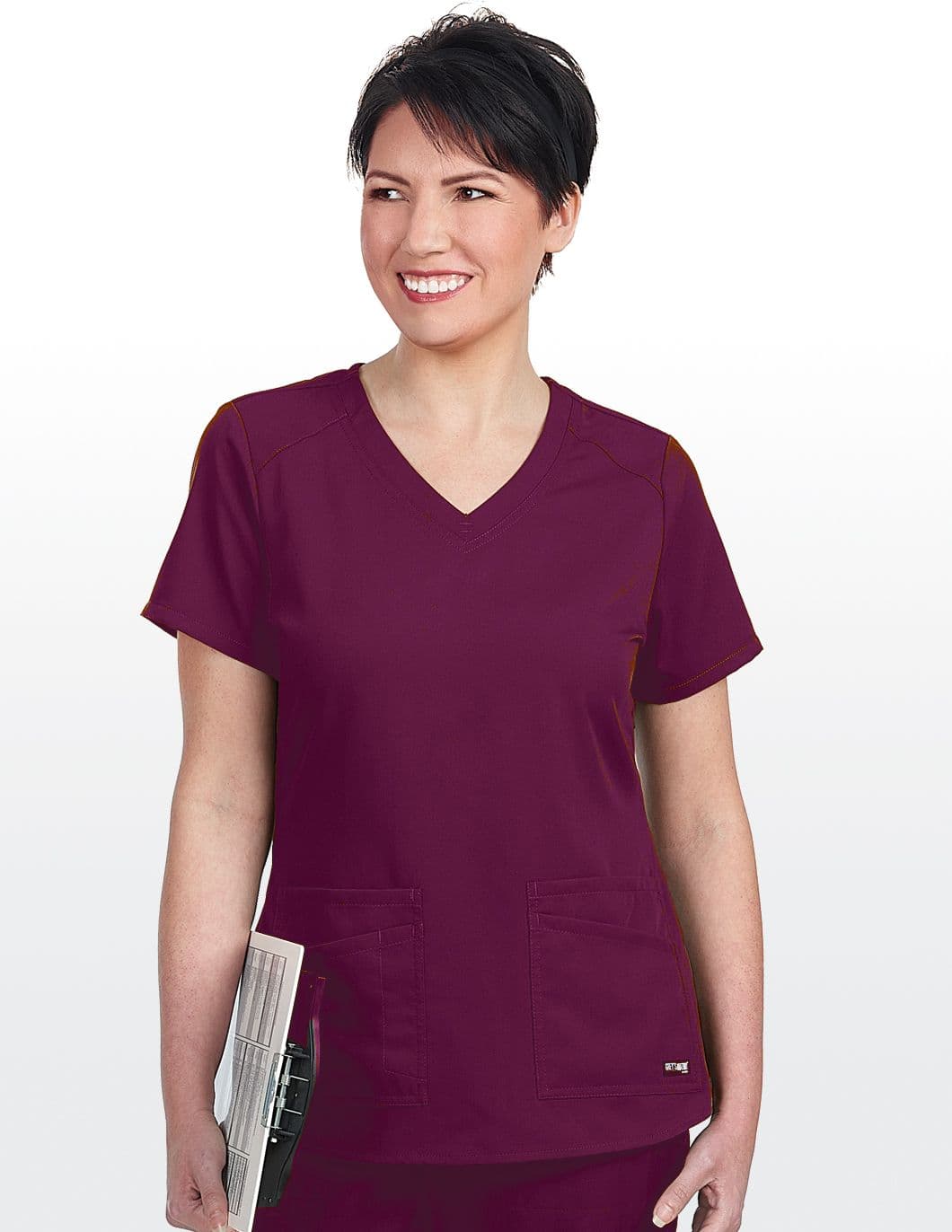 greys-anatomy-stretch-4-pocket-top-wine