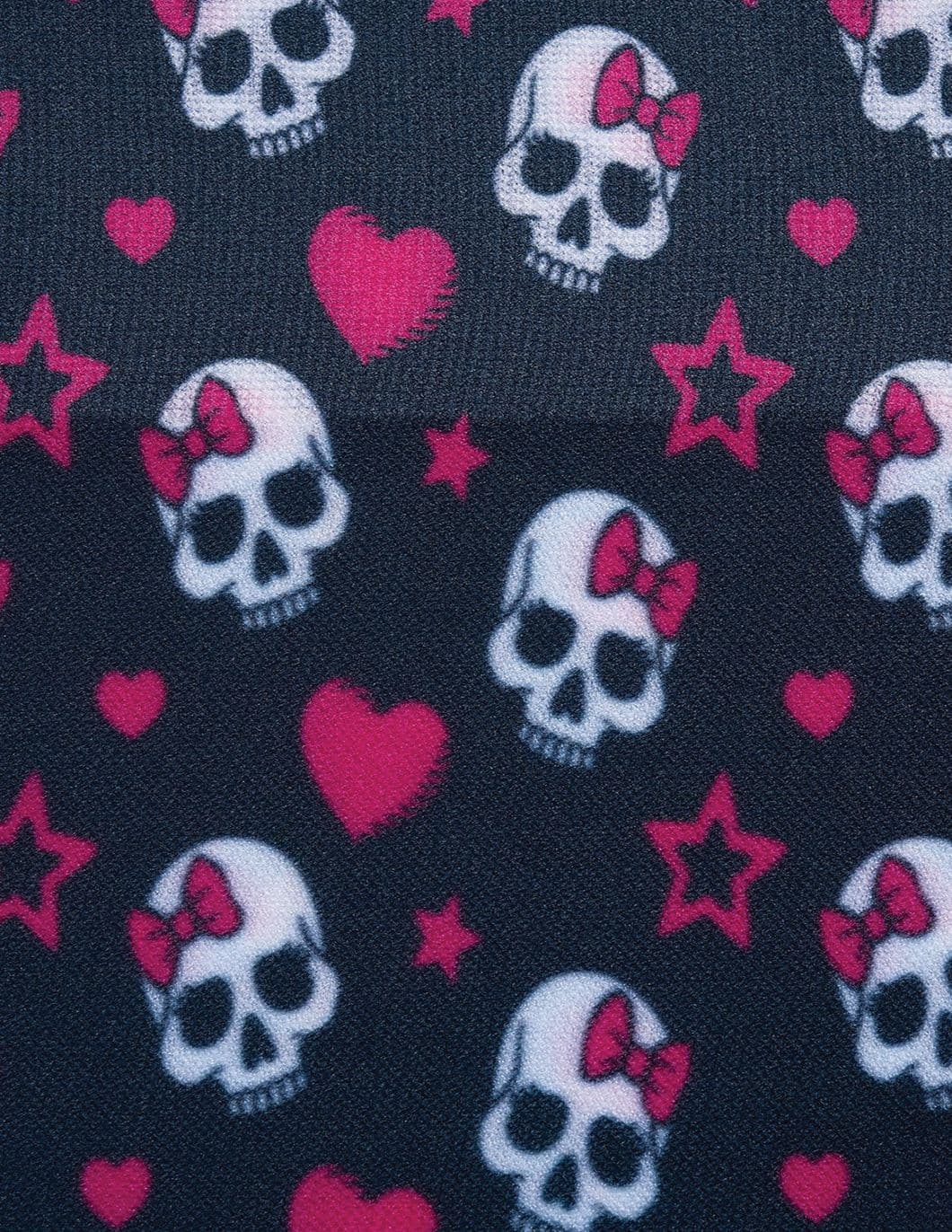 cutieful-compression-socks-8-15-mmhg-black-skulls-print-alt