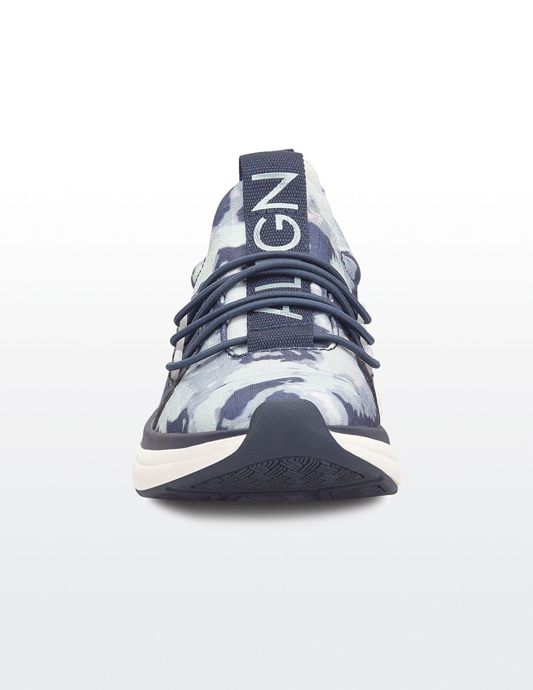 medical-tennis-shoes-Nursemates-womens-blue-tie-dye-front