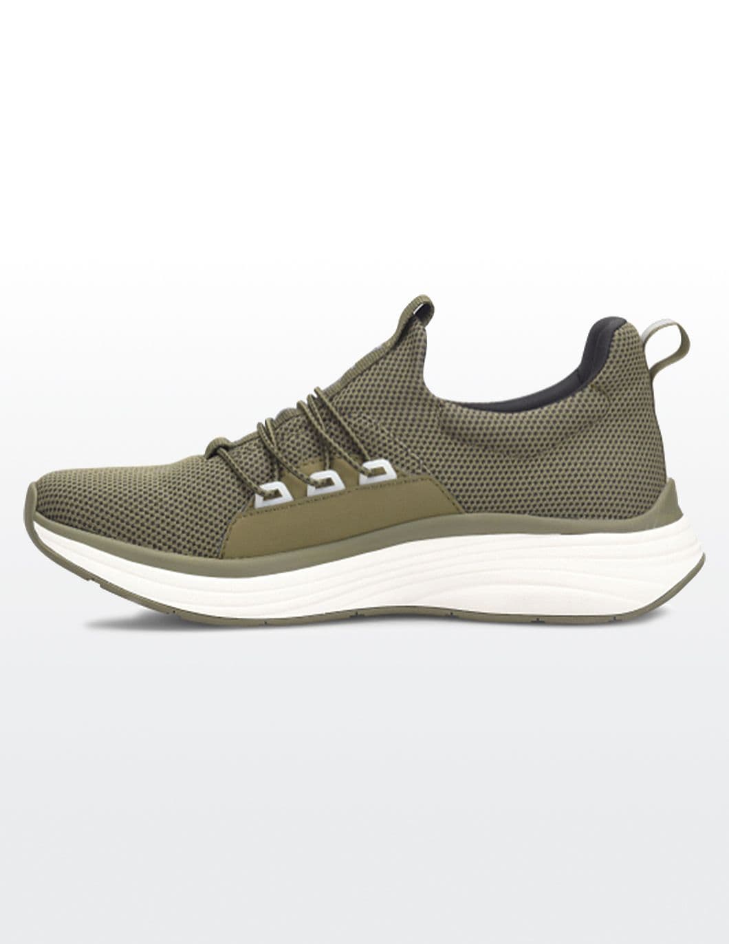 medical-tennis-shoes-Nursemates-mens-Olive-black-side2