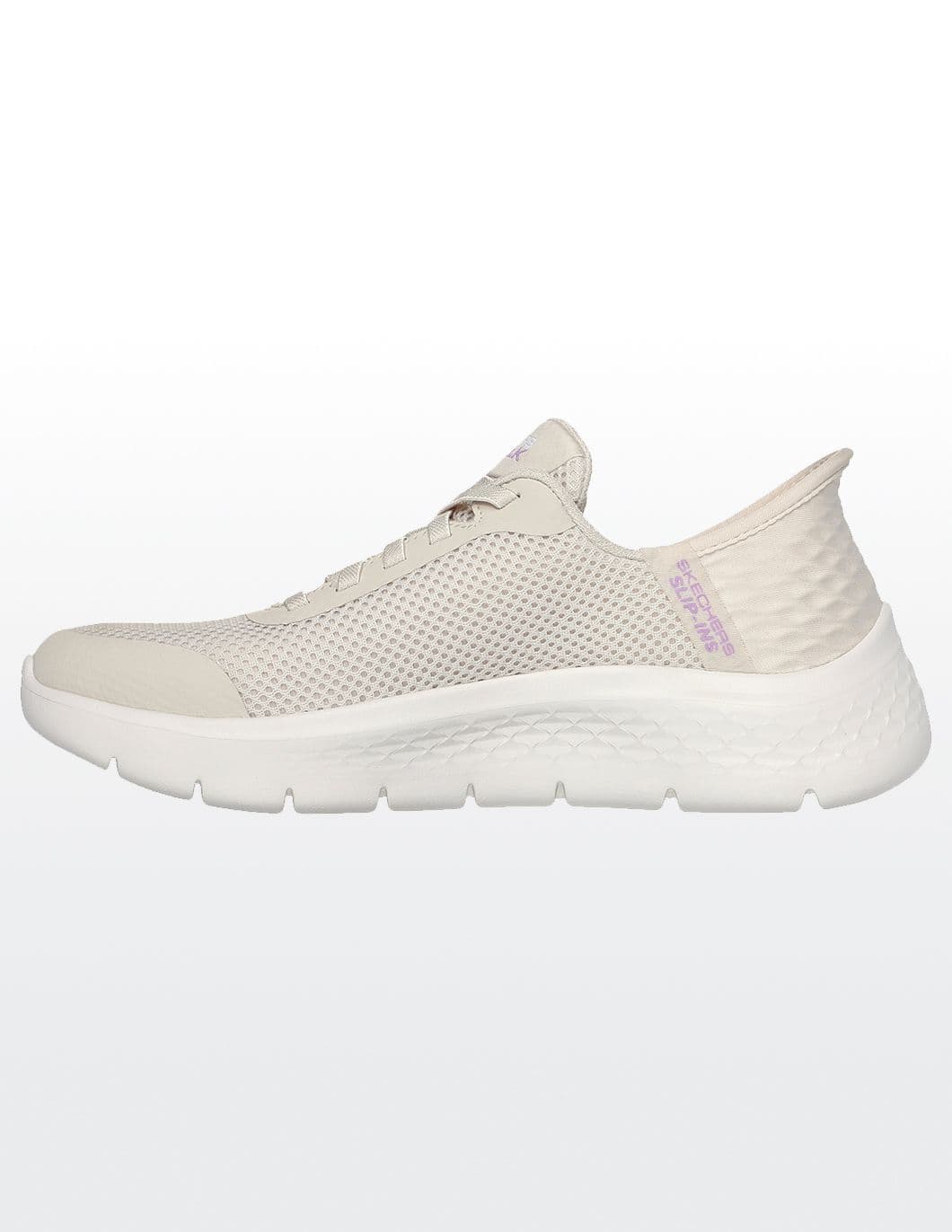 medical-tennis-shoes-Skechers-womens-off-white-side2