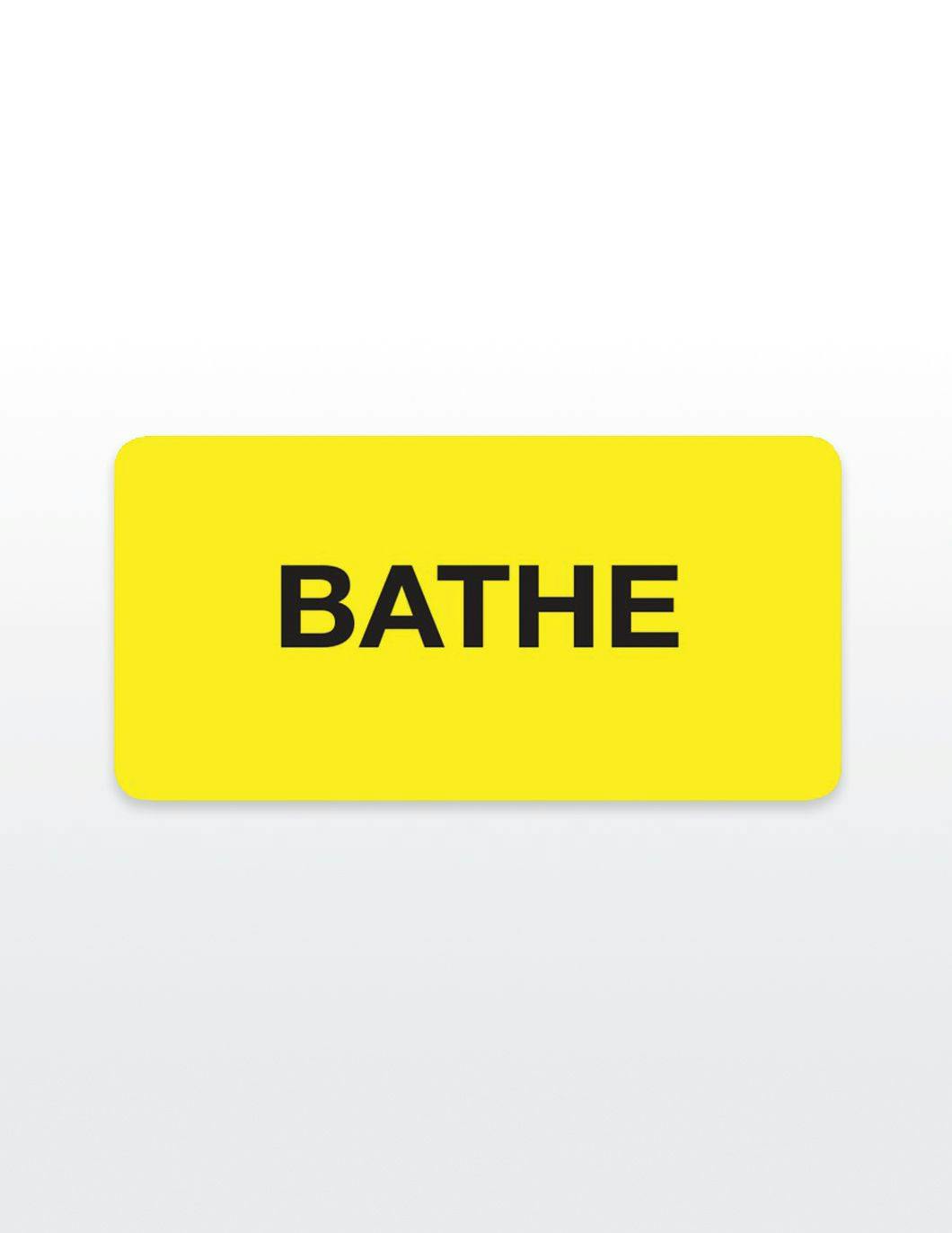 bathe-medical-record-stickers
