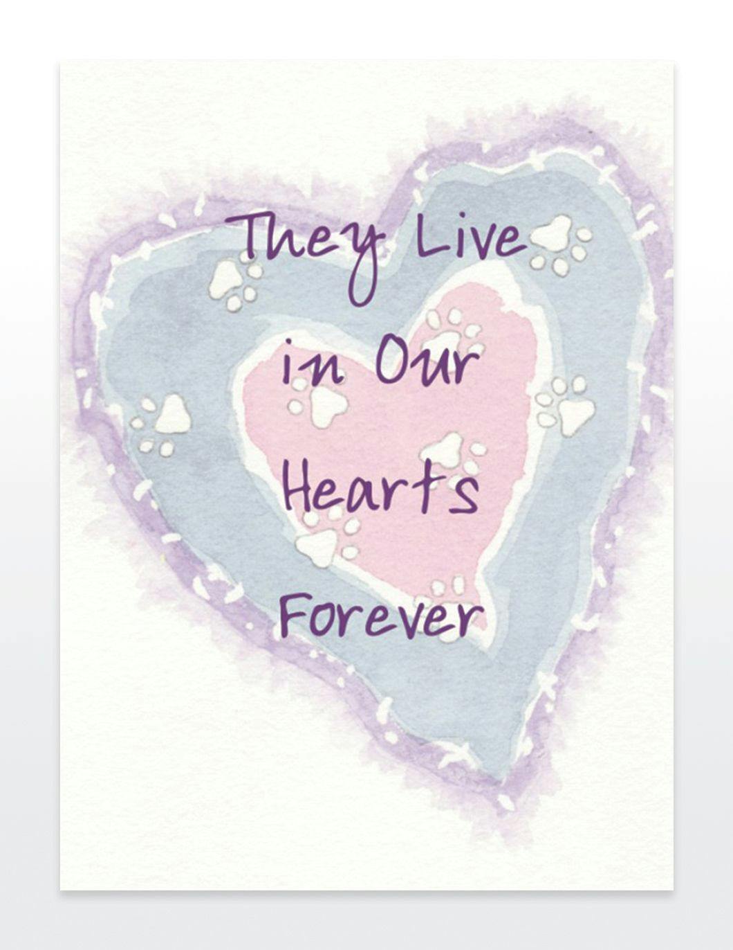 sympathy-folding-cards-hearts-forever-big-heart