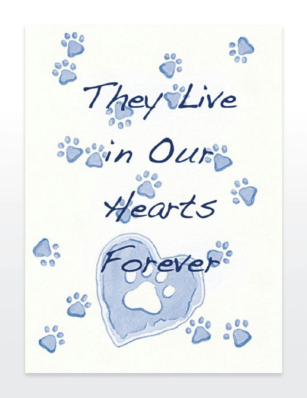sympathy-folding-cards-hearts-forever-small-heart-blue