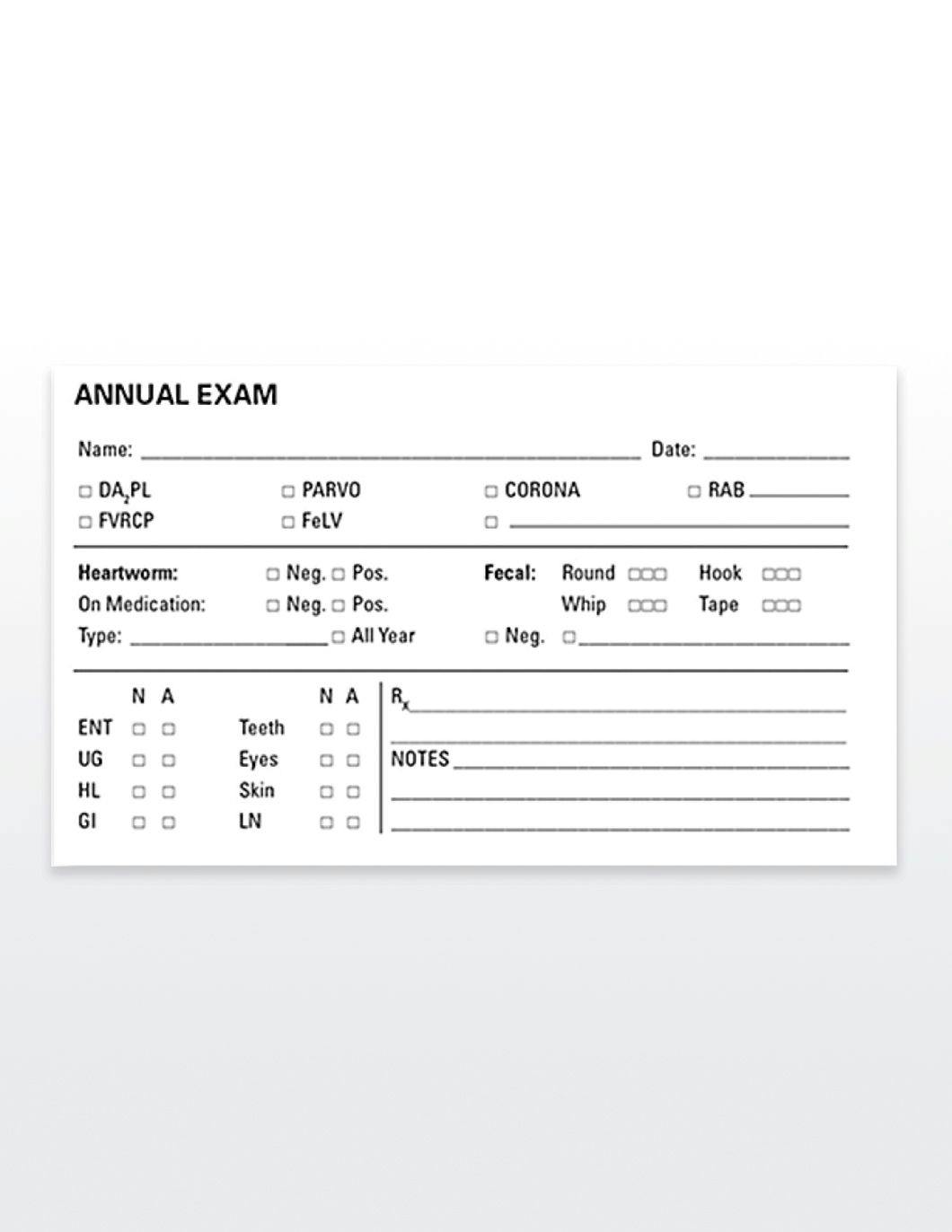 medical-record-labels-annual-exam
